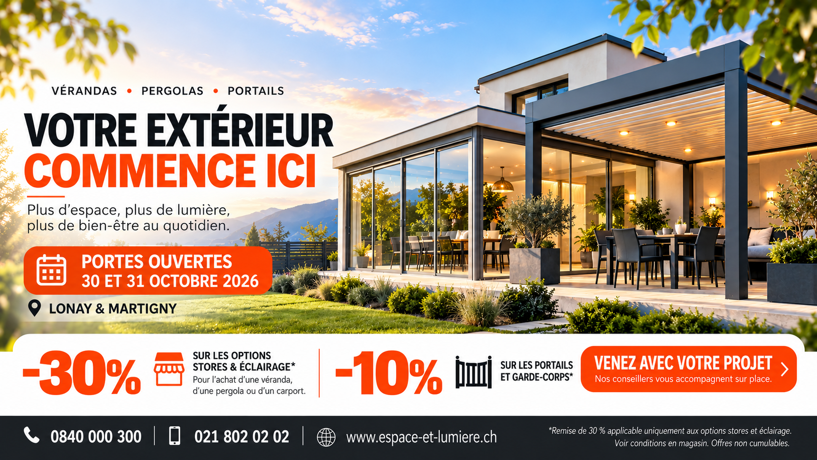 Votre extérieur commence ici