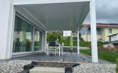 Pergola Bioclimatique à Orsières