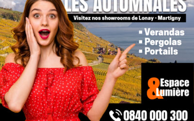 Les Automnales : Retrouvez-Nous au Showroom de Martigny