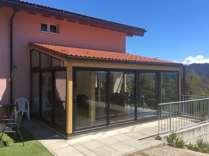 Fermeture de Terrasse à Ayent