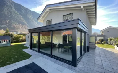 Véranda Bioclimatique à Martigny
