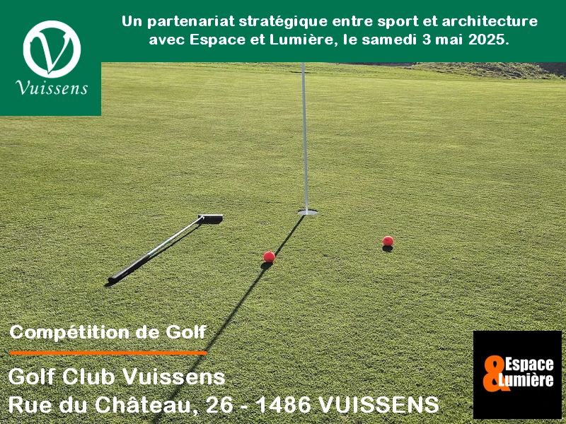 Partenariat Sportif avec le Golf Club de Vuissens
