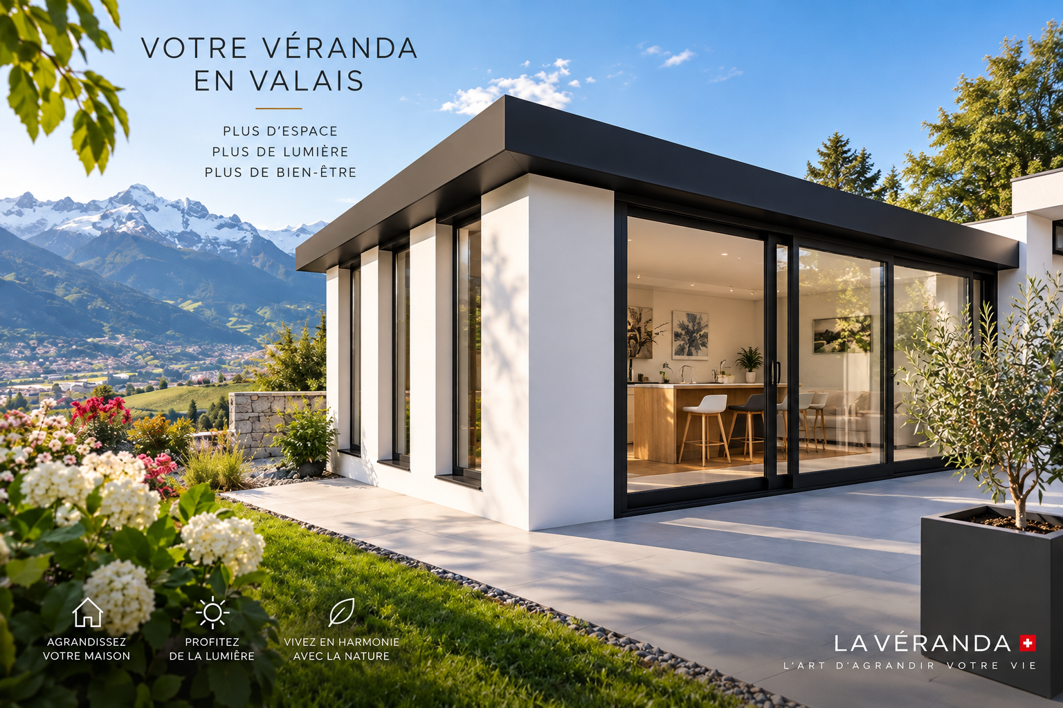 Véranda en Valais
